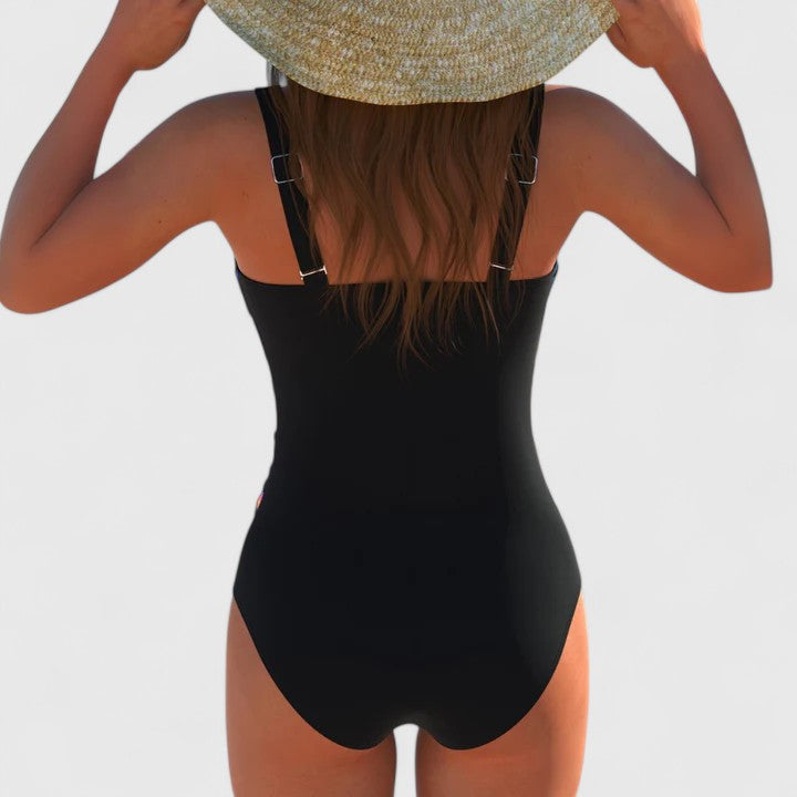 Maya | One Piece Swimsuit with V Neck