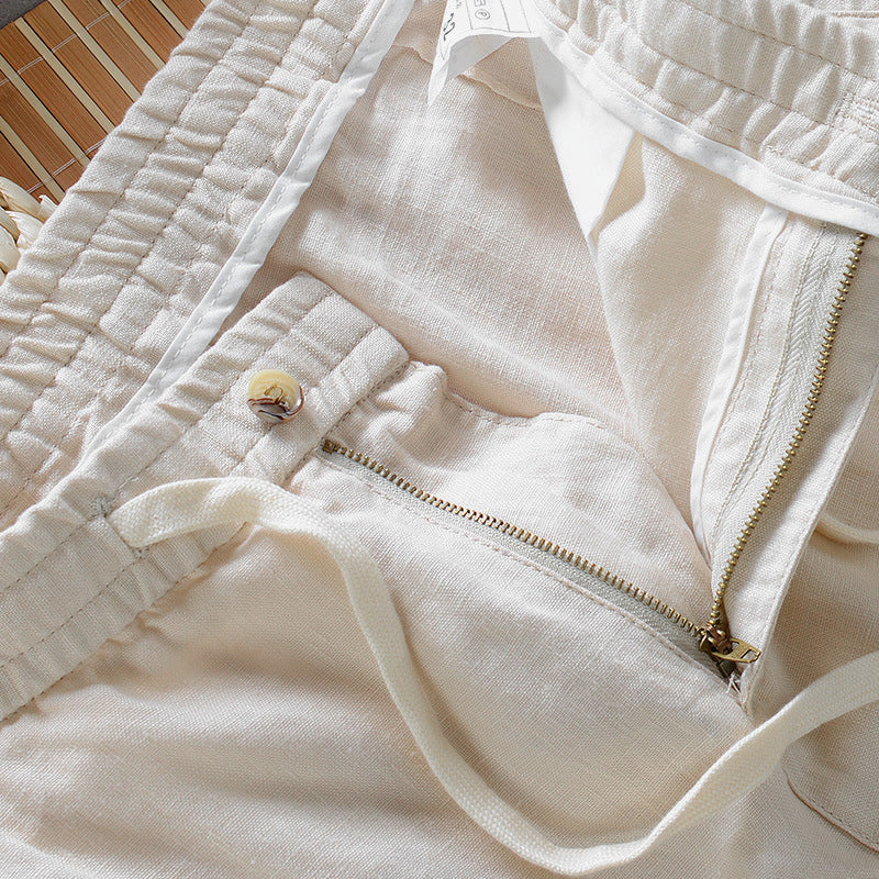 Marco | Men's Linen Pants with Relaxed Fit