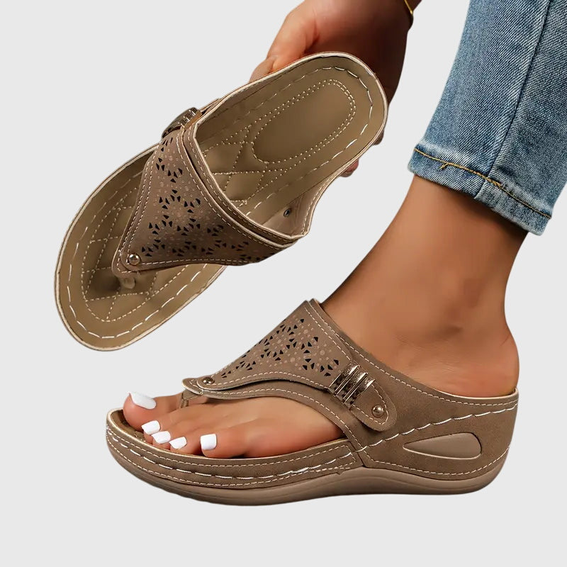 Mia | Orthopedic Wedge Sandals
