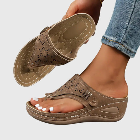 Mia | Orthopedic Wedge Sandals