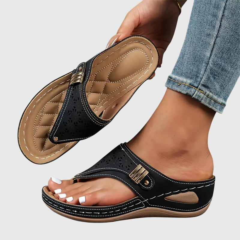 Mia | Orthopedic Wedge Sandals