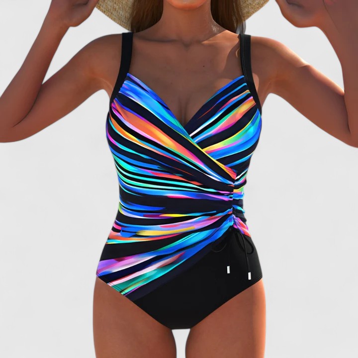 Maya | One Piece Swimsuit with V Neck