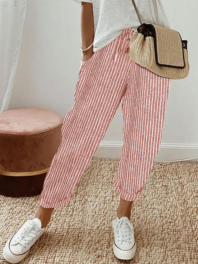 Jade | Women's Linen Jogger Pants