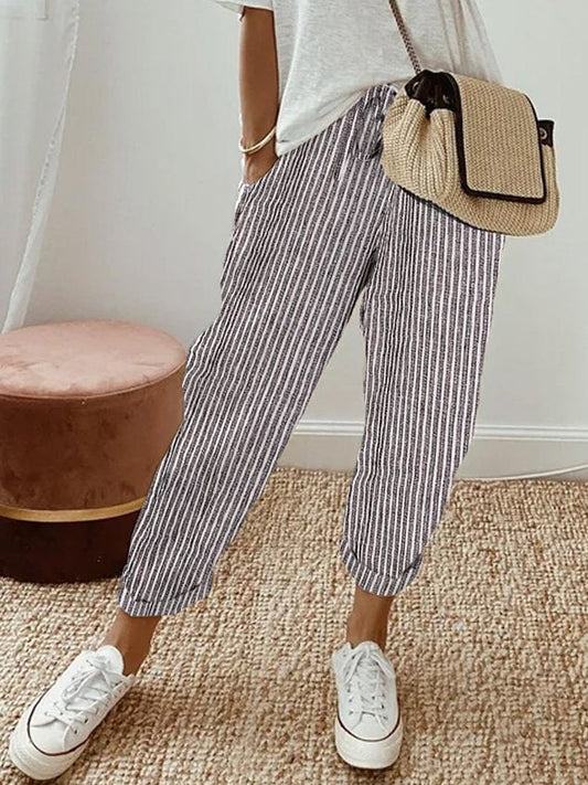 Jade | Women's Linen Jogger Pants