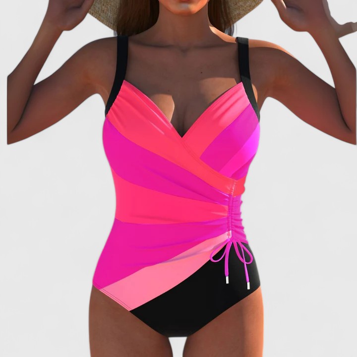 Maya | One Piece Swimsuit with V Neck