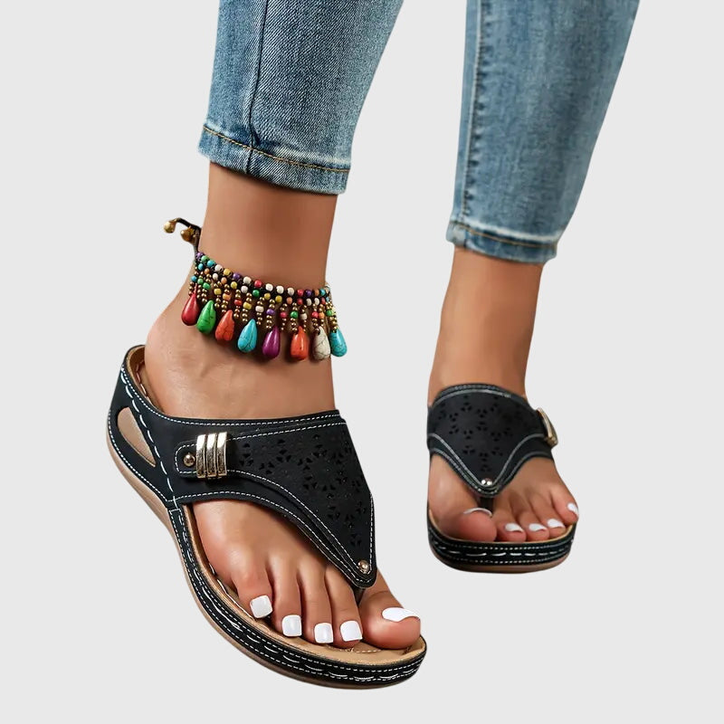 Mia | Orthopedic Wedge Sandals