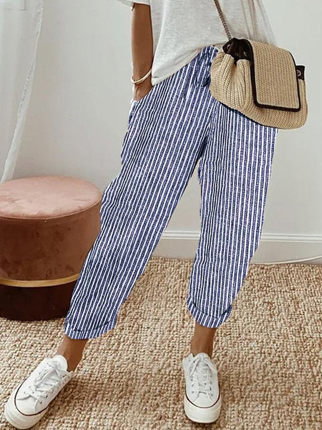 Jade | Women's Linen Jogger Pants