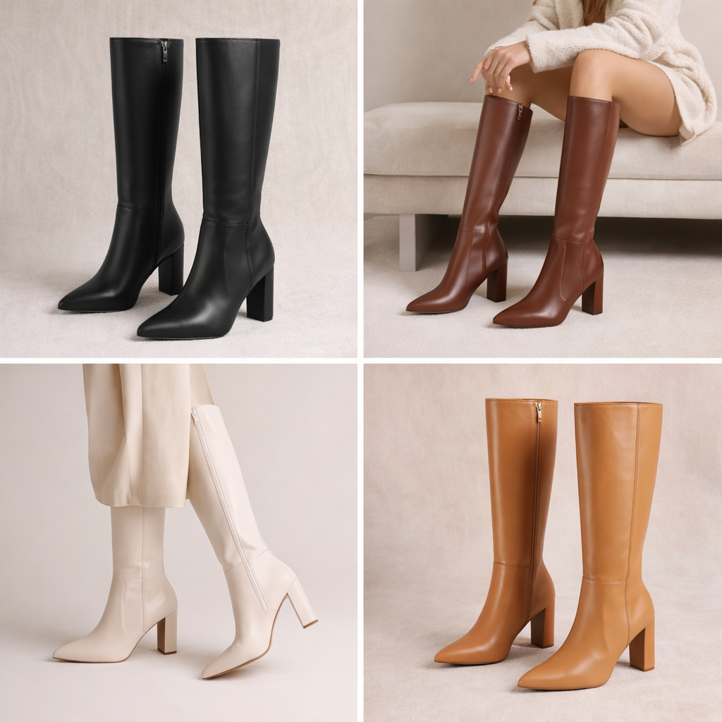 Elegant Knee-High Boots for Women