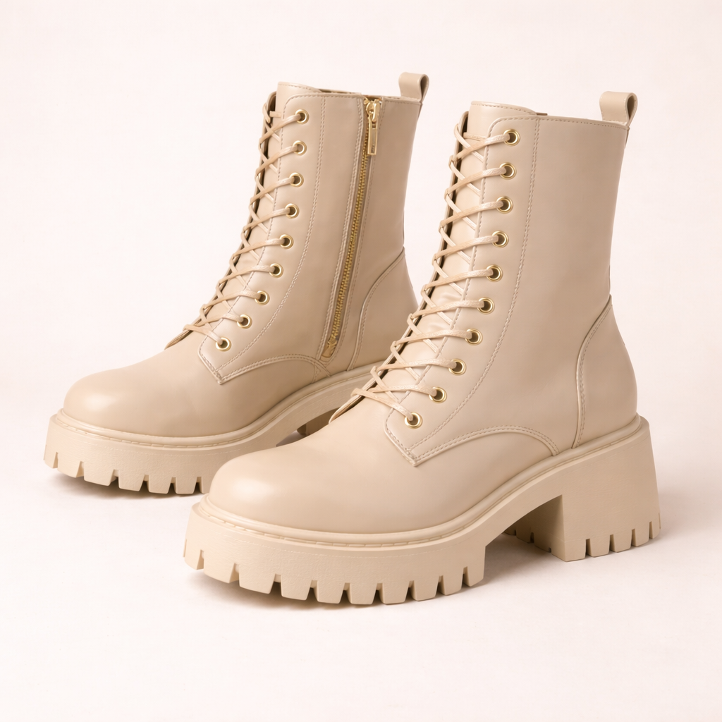 Women’s Platform Combat Boots