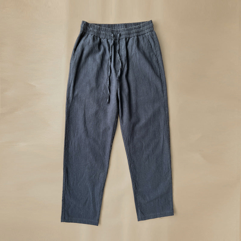 Owen | Men's Linen Pants with Straight Fit