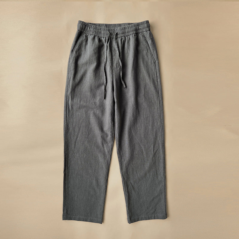 Owen | Men's Linen Pants with Straight Fit