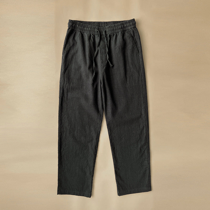 Owen | Men's Linen Pants with Straight Fit