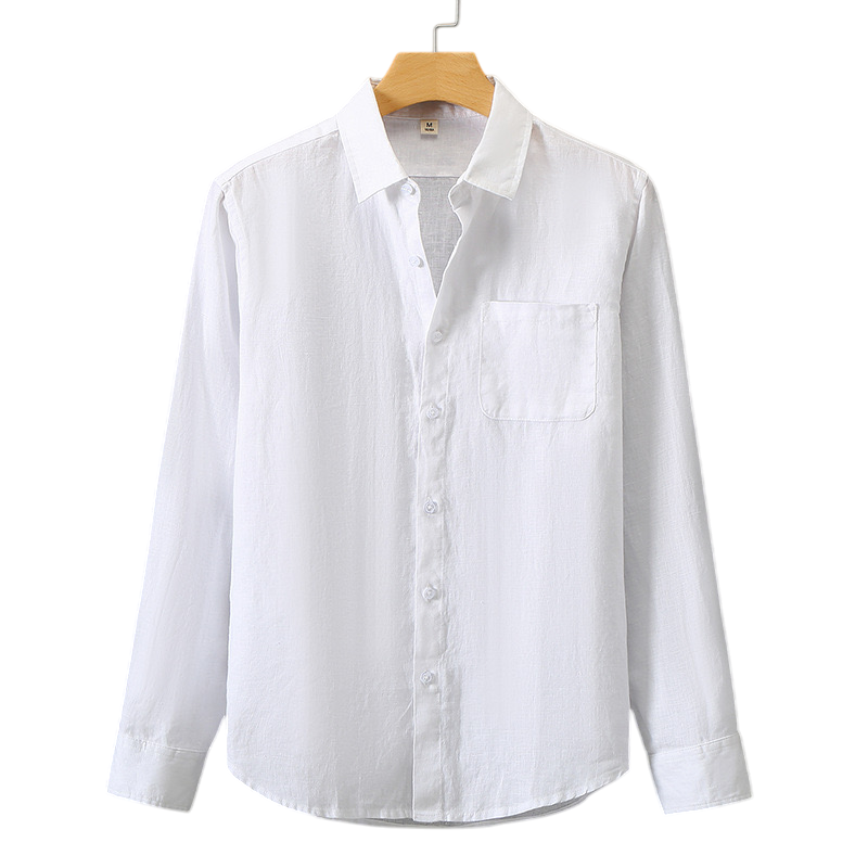 Nash | Men's Linen Shirt with Long Sleeve