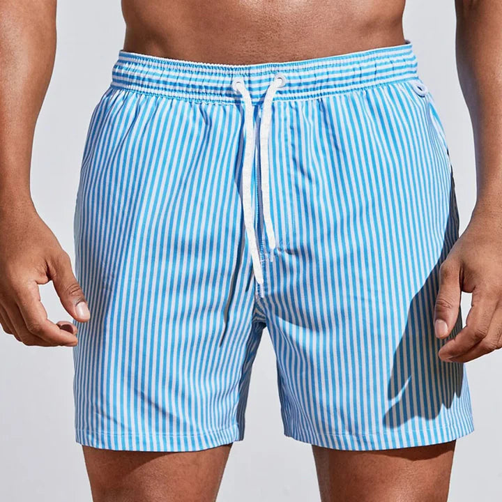 Cruz | Men's Swim Shorts with Striped Print