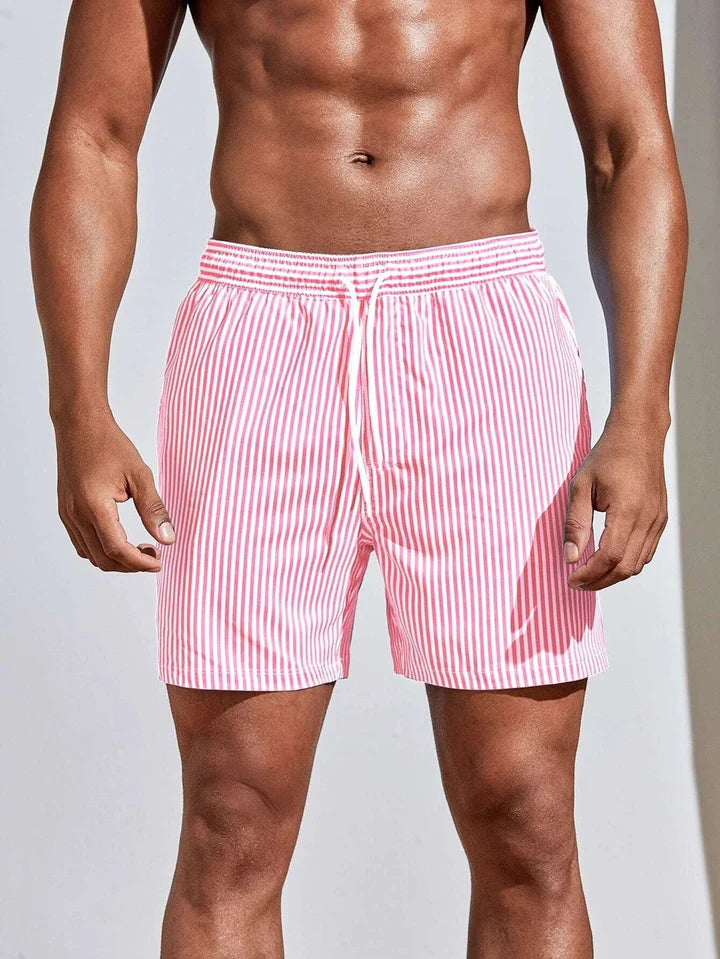 Cruz | Men's Swim Shorts with Striped Print