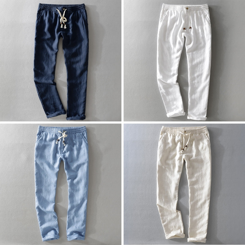 Marco | Men's Linen Pants with Relaxed Fit