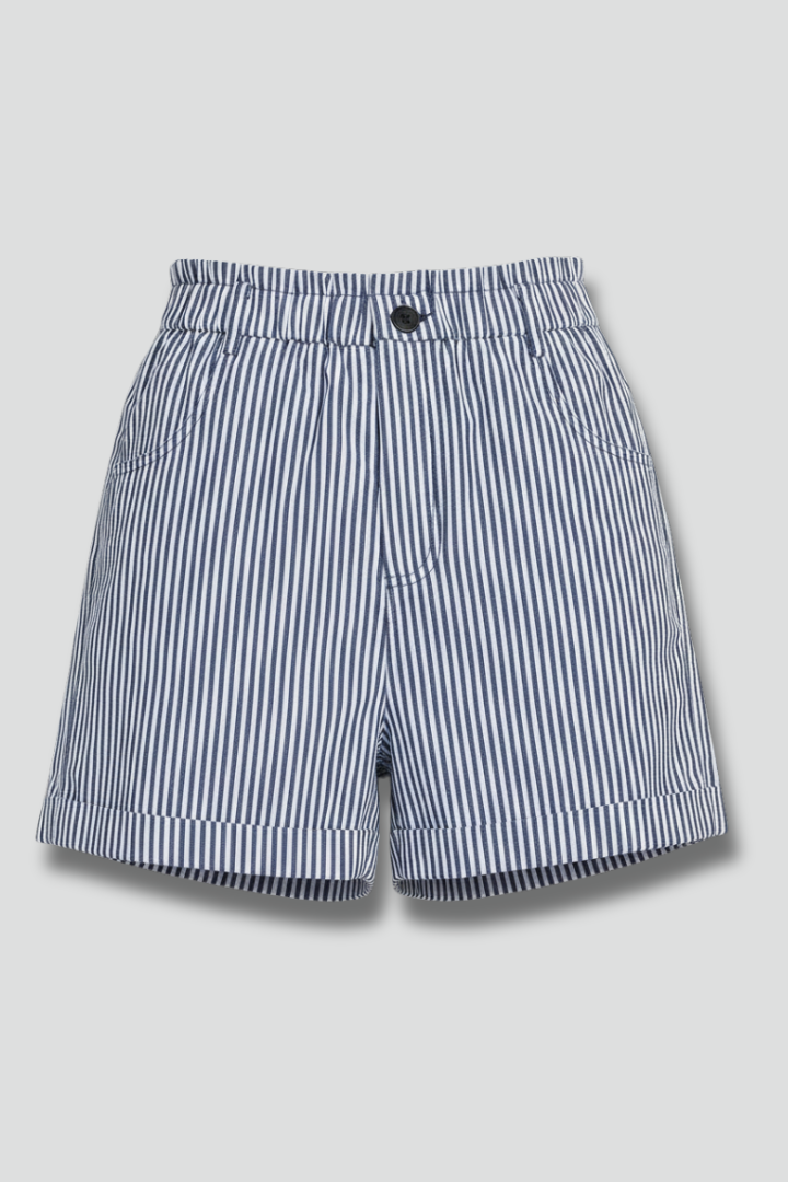 Quinn | Women's Striped Tailored Shorts